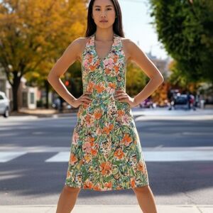 Island Republic Halter Sundress sz 6